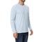 Zfeel ZF912 Long Sleeve Active Shirt for Arts & Crafts – UPF 50, Light Blue, 3-Pack